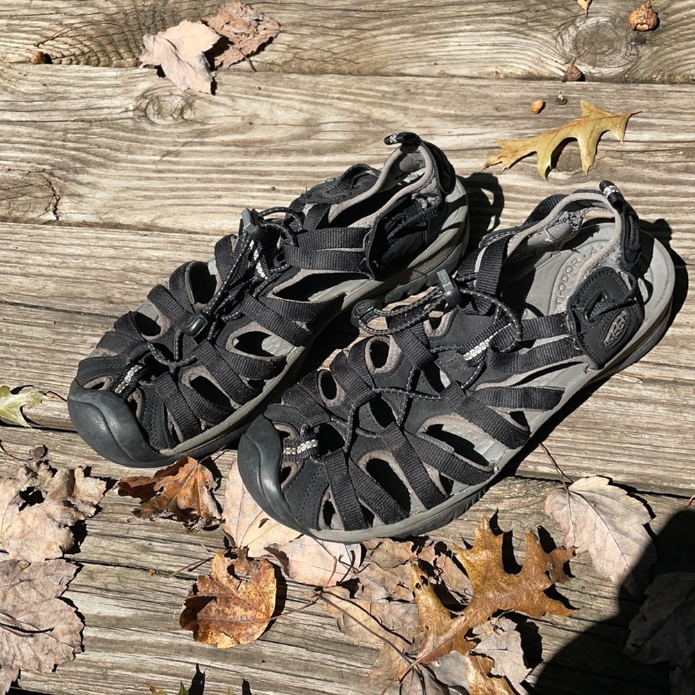 {Keen} Waterproof Black Sandals